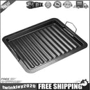 Kitchen Baking Plate Frying Pan Rectangle Non-stick Grill Cookware BBQ Tray