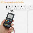 AN301 Digital Multimeter Voltmeter Resistance Meter with LED Light(Black) Newly