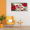 Oil Paint By Numbers Christmas Flower Frameless Picture Craft Kit for Bedroom
