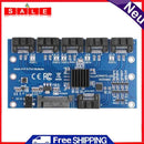 SATA Expansion Card 1 to 5 Port SATA3.0 Motherboard 6Gbps Riser Card Hub Adapter