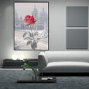 Rose 5D Diamond DIY Painting  Kit Home Decor Craft 30 X 40cm