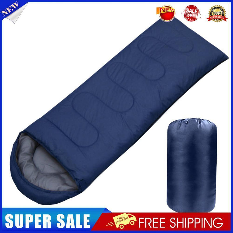 Ultralight Outdoor Sleeping Bag 4 Season Travel Sleeping Bag (Navy Blue)