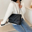 Casual Large Capacity Totes PU Leather Women Handbag Flap Shoulder Crossbody Bag
