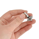 2pcs Stainless Steel Boat Surfboard Fin Screw Long Board Fin Screws Plate T