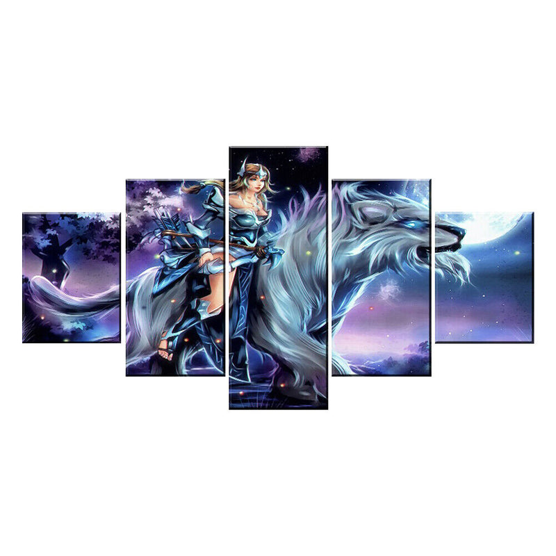Pentatych Dota Chronicles Oil Paint By Numbers Kit Frameless Drawing Pictur