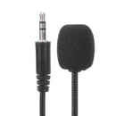 Flexible 3.5mm Jack Mini Microphone Mic for PC Mobile Phone Laptop Notebook