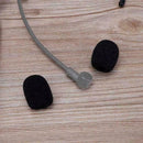 10PCS Microphone Headset Windscreen Sponge Foam Washable Mic Cover N7R4