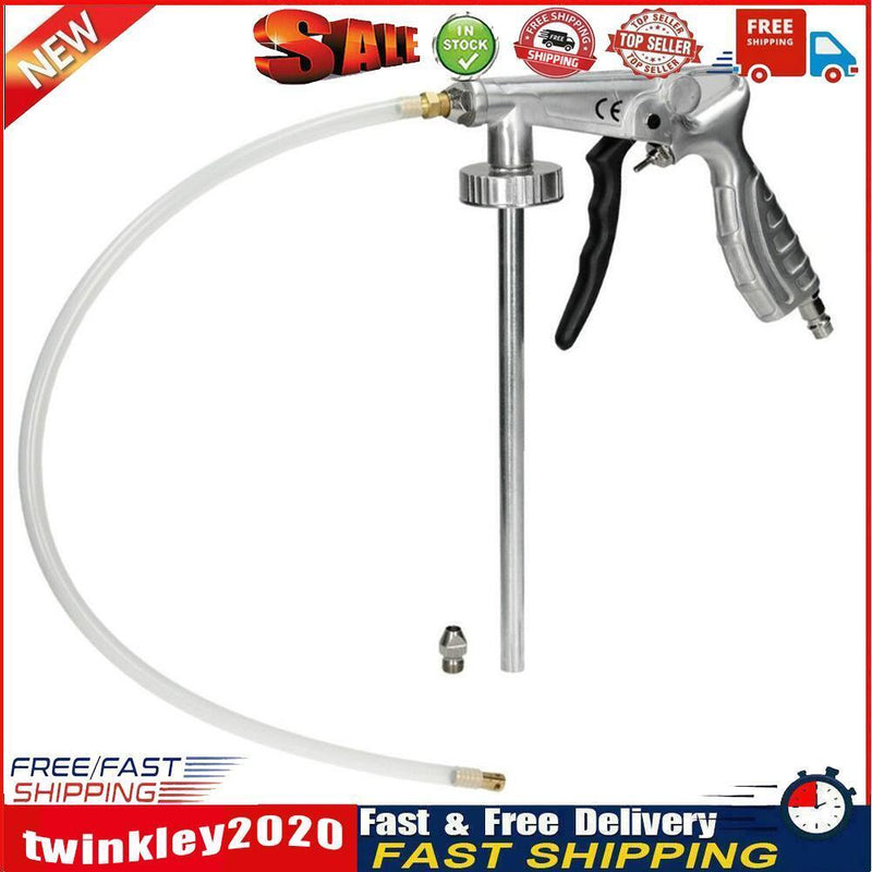 Suction Coating Pneumatic Spray Gun Air Sandblaster Sandblasting Blast Gun Newly