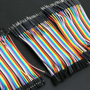 120pcs  Color Ribbon Line Breadboard Dupont Cable Jump 10cm Jumper Wire Newly