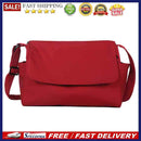 Solid Oxford Cloth Ladies Flip Casual Large Capacity Messenger Crossbody Bag