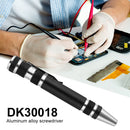 8 in 1 Multiuse Precision Pen Screwdriver Hand Repair Tools Kit (Black) Newly