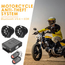 Remote Motorcycle Alarm System MP3 FM Radio Bluetooth Speaker Stereo Amplifier