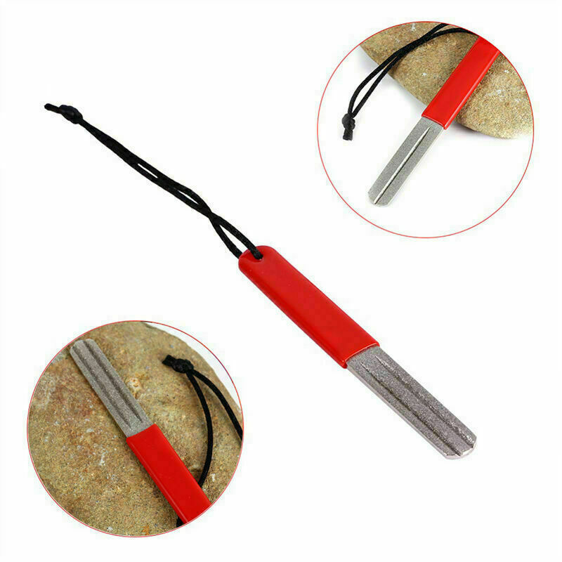 Diamond Fishook Fishing Hook Hone Sharpening Fishing Sharpening File L1X8 N4H4
