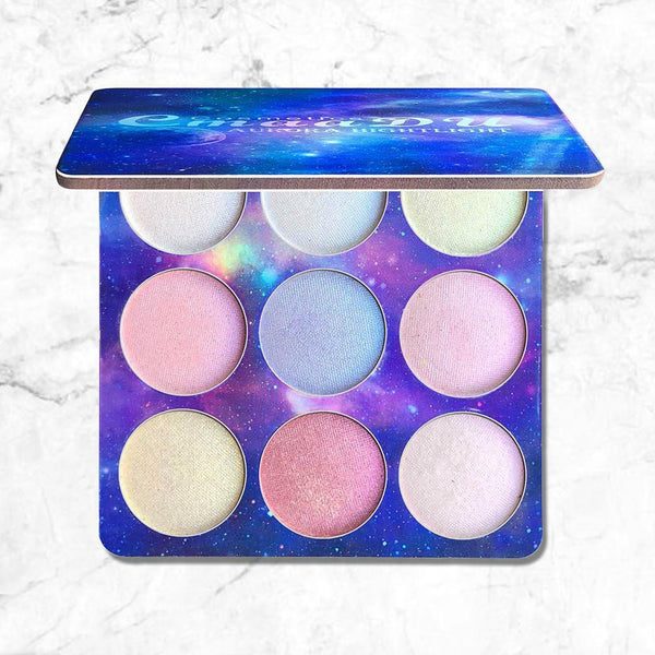 9Color Contour Face Glow Concealer Highlight Giltter V2H1 M5T8 E7N8 T8M0