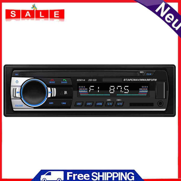 Multi-functional Vehicle Car Bluetooth MP3 Player Aux Input USB Remote Control