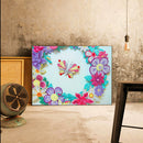 5D Diamond Painting Kit Quilling Flowers Partial Special Shape Crystal Drill