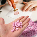 200pcs Ancient Sealing Wax Beads Wedding Invitation Decor Wax Seal Stamp Tablet