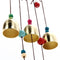 Luck Elephants Windgames Windbell Copper 6 Bells Chinese Knots Beads