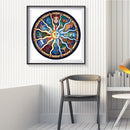 Partial Embroidery Sun Moon Constellation 11CT Stamped Canvas Cross Stitch Kits