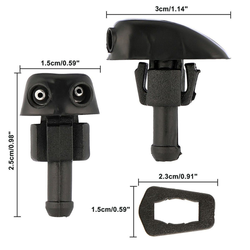 Washer Wiper Nozzle Sprinkler Windscreen Sprayer Nozzle Wiper Windshield Washer