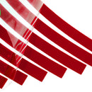 16pcs 18 inch Reflective Car Motorcycle Wheel Rim Stripe Stickers (Red) Newly