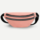 Fashion Fanny Chest Bag Women Suede Solid Color Casual Shoulder Messenger Pack
