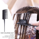 Removable Comb Coloring Brush Dye Paper Hairdressing Set Hair Care Tools
