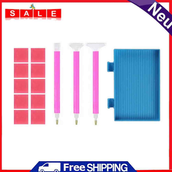 Diamond Painting Accessories Organizer Trays Point Drill Pen Storage Container