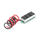 Everpert Mini Voltmeter, Digital, LED Display, DC 2.5-30V, Voltage Tester, 0.2