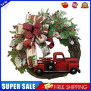 Artificial Pine Needle Red Fruit Truck Wreath Restaurant Shop Atmosphere Props