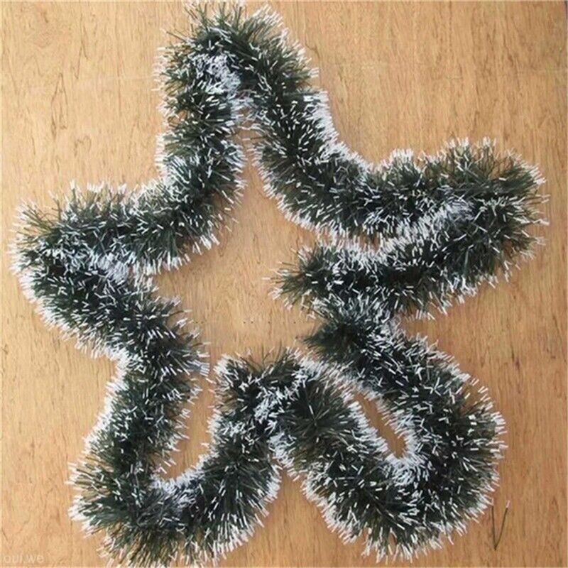 2M Christmas Tinsel Garland Xmas Sparkly Tree Ornament Home Party Hanging Decor