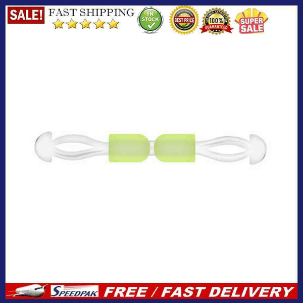10pcs Silicone Double Hook Fish Hook Fixed Distance Splitter Anti-wrap Beans