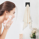 Portable Adhesive Towel Plug Holder Bathroom Kitchen Towels Storage Rack Clip