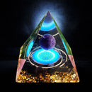 Orgonite Crystal Orgone Pyramid Reiki Energy Healing Chakra Yoga Meditation Gift