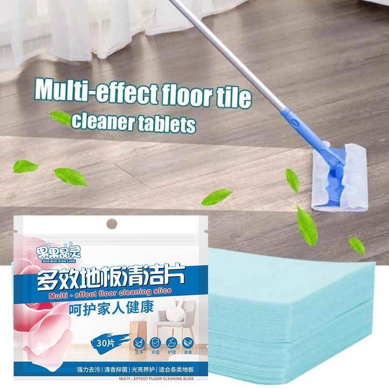 30pcs Floor Cleaner Cleaning Sheet Mopping The Floor Wiping Wooden Floor Tiles`
