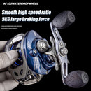 #A Low Profile Baitcasting Fishing Reel 10+1 Stainless Steel Ball Bearings Wheel