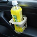 Universal Car Cup Drink Holder Support Auto Interior Folding Brace (Beige) Newly