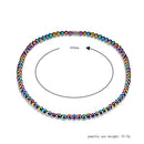 Jewelry Gift for Women Men Hematite Necklace Lymph Drainage Magnetic Necklace