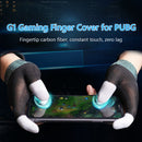 2pcs Touch Screen Gaming Finger Cover Thumb Sleeve Gloves for PUBG Mobile Game