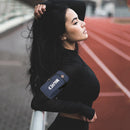 Sports Phone Bag Arm Purse Fitness Running Key Holder Money Wallet (Blue) Newly