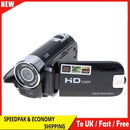 Digital Video Camera Full HD 1080P 32GB 16x Zoom Camcorder DV Camera(Black)
