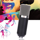 BM-700 Desk-mounted Studio Broadcasting Record Condenser Microphone (Black)