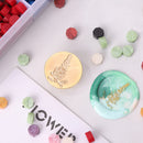 Flowers Wax Sealing Stamp Head for Wedding Invitation Gifts Craft Tools Decor