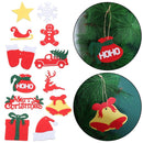 Elk Ornaments Xmas Tree Ornaments Pendant Christmas Decoration Santa Claus
