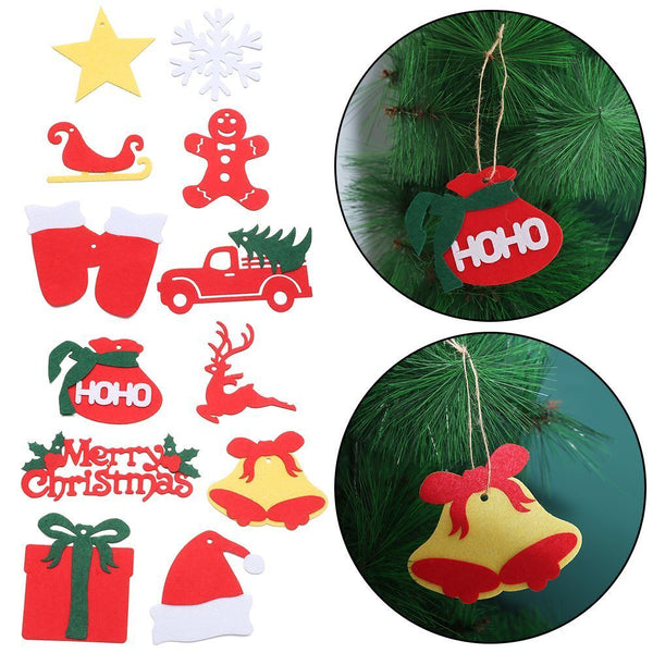 Elk Ornaments Xmas Tree Ornaments Pendant Christmas Decoration Santa Claus