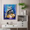 Stacking Cats Oil Paint By Numbers DIY Drawing Picture Kit for Adults Home Decor