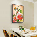 Oil Paint By Numbers Beautiful Flowers Coloring Picture Drawing