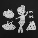 Beautiful Girls DIY Punch Molds Stencils Scrapbook Emboss Craft Album Card