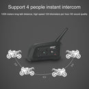 EJEAS Helmet Intercom Headsets Bluetooth-compatible 3.0 Interphone for 4 Riders