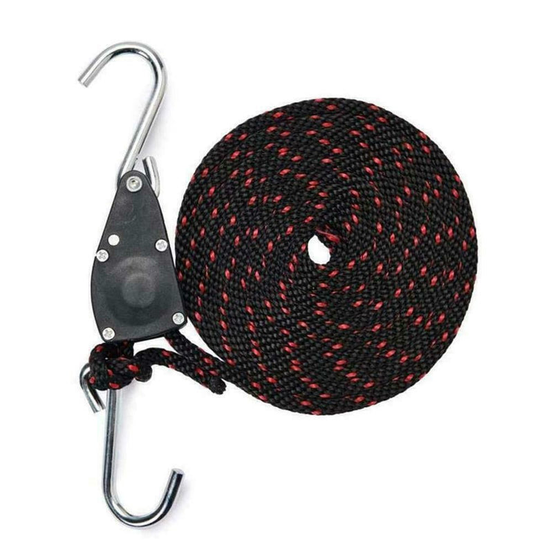 Ratchet Kayak Canoe Bow and Stern Tie Down Strap Rope Hanger Adjustable K U J4P9